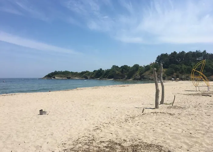 Campsite Sea Caravan/camper On The