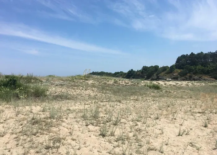 Sea Caravan/camper On The Campsite
