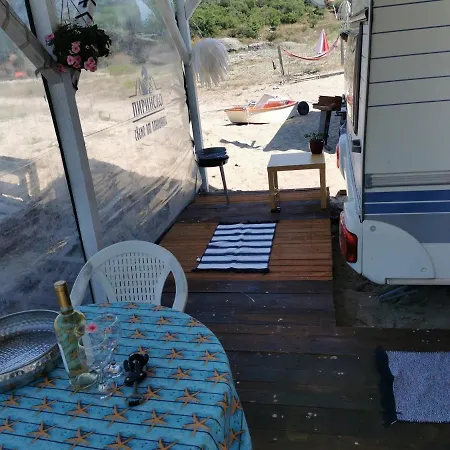 Camping Sea Caravan/camper On The